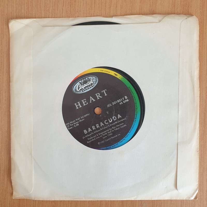 Heart  Alone - Vinyl 7" Record  (VG+)