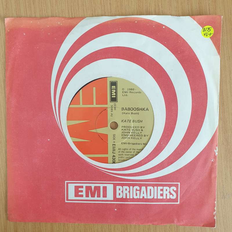 Kate Bush  Babooshka - Vinyl 7" Record  (VG+)
