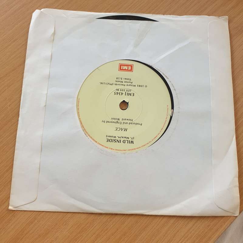 Mace  Tonite / Wild Inside - Vinyl 7" Record  (VG+)