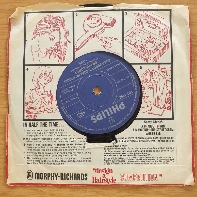 Luv' (Love)  You're The Greatest Lover - Vinyl 7" Record  (VG+)