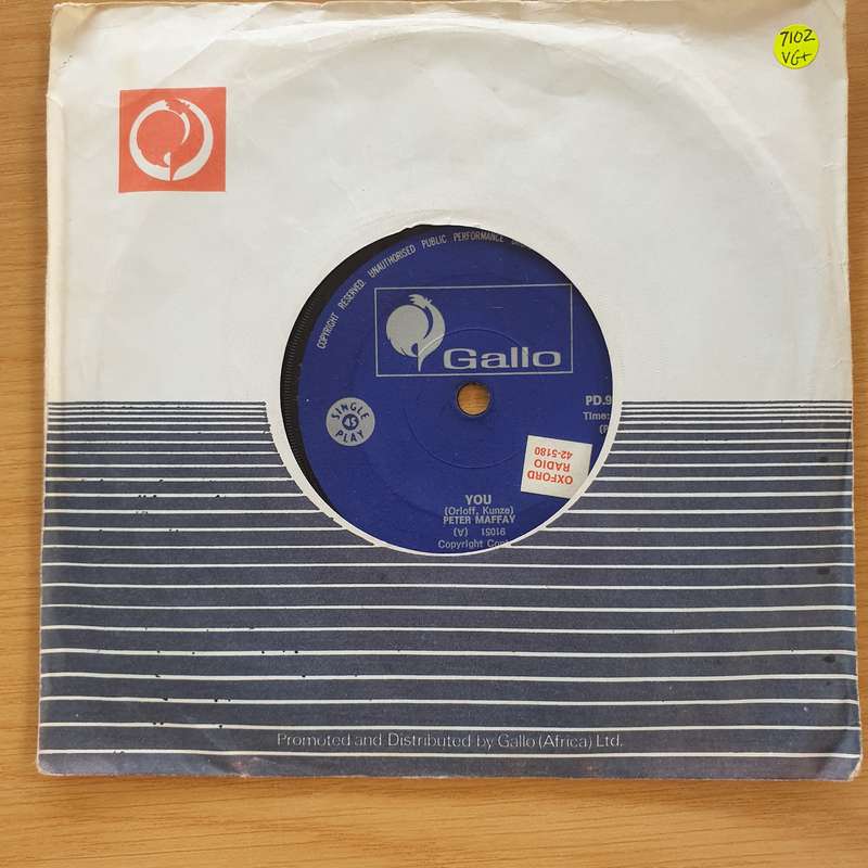 Peter Maffay  You / You've Got Something - Vinyl 7" Record  (VG+)