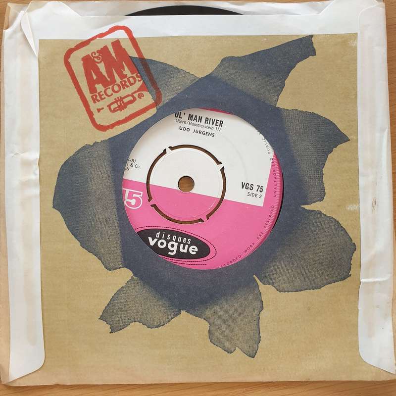 Ugo Jurgers  Merci Cherie  - Vinyl 7" Record  (VG+)