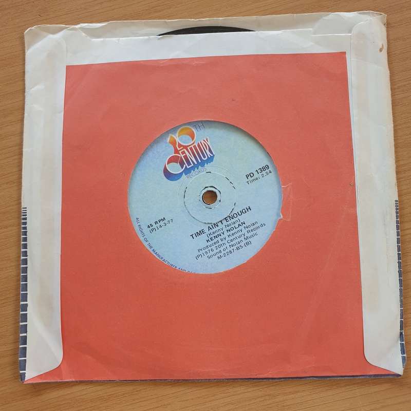 Kenny Nolan  I Like Dreamin' / Time Ain't Time Enough - Vinyl 7" Record (VG+)