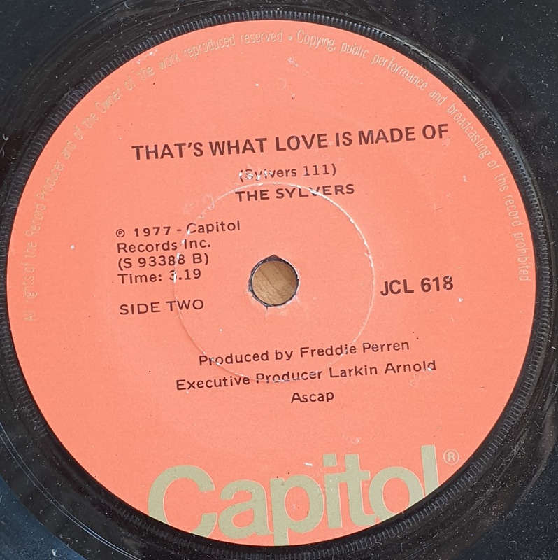 The Sylvers  Hot Line - Vinyl 7" Record  (VG+)