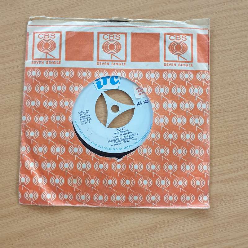 Neil Diamond  Do It / Hanky Panky - Vinyl 7" Record  (VG+)