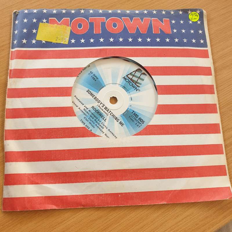 Rockwell  Somebody's Watching Me  - Vinyl 7" Record  (VG+)