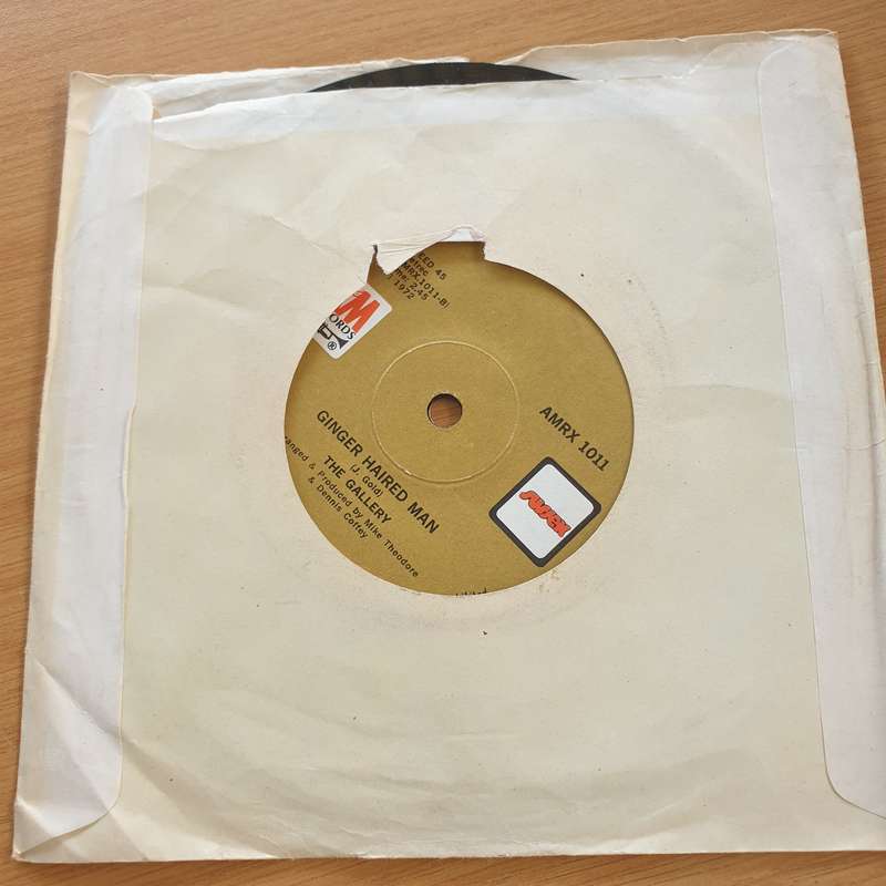 The Gallery  Nice To Be With You  - Vinyl 7" Record  (VG+)