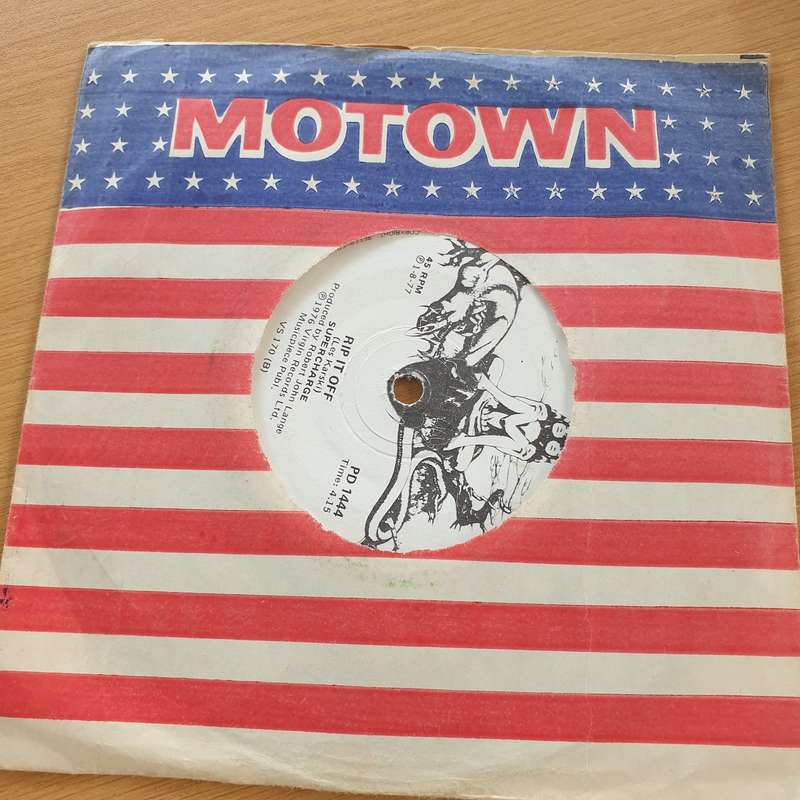Supercharge  Get Up And Dance - Vinyl 7" Record  (VG+)