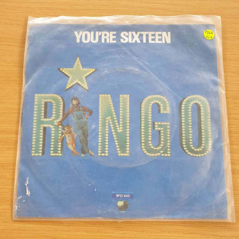 Ringo Starr  You're Sixteen - Vinyl 7" Record  (VG+)