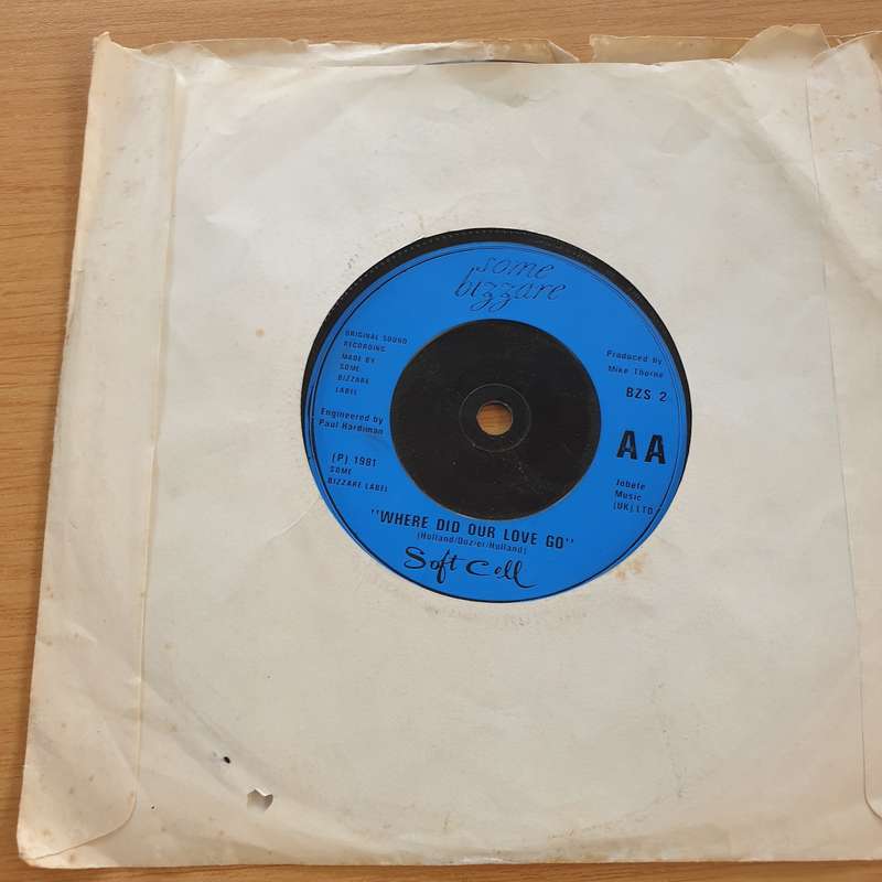 Soft Cell  Tainted Love - Vinyl 7" Record  (G+)