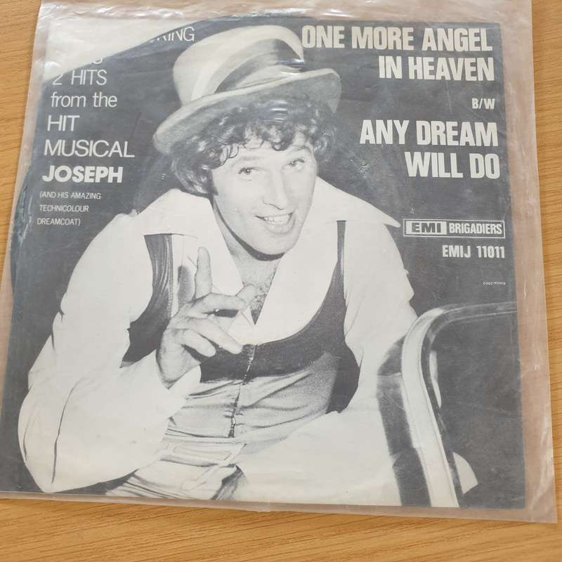 Richard Loring  One More Angel In Heaven / Any Dream Will Do - Vinyl 7" Record  (VG+)