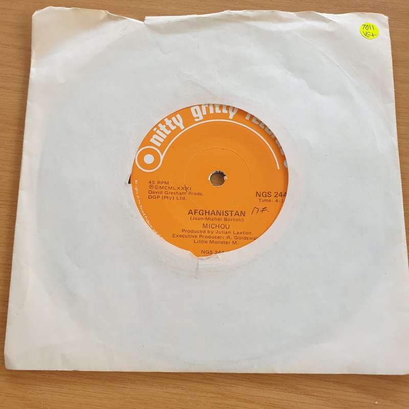 Michou  Afghanistan / Calculator - Vinyl 7" Record  (VG+)