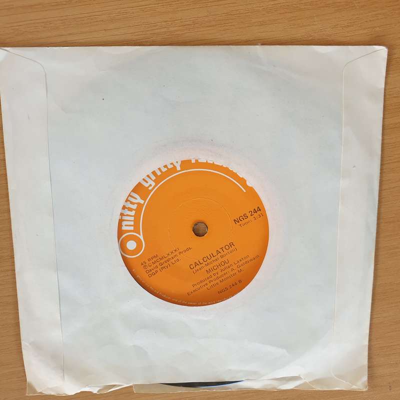 Michou  Afghanistan / Calculator - Vinyl 7" Record  (VG+)