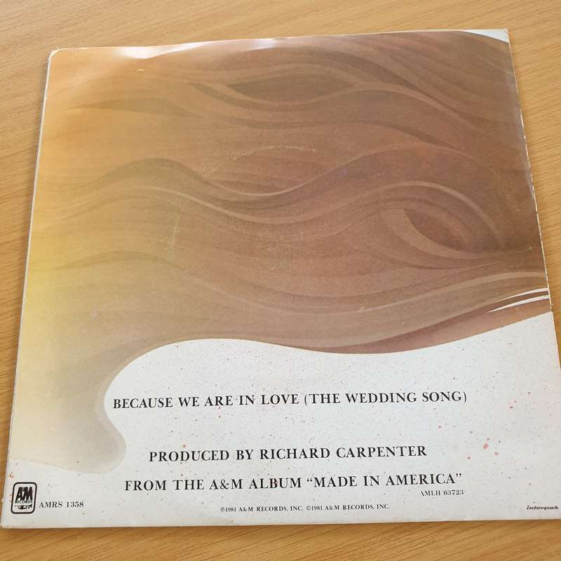 Carpenters  Touch Me When We're Dancing  - Vinyl 7" Record  (VG+)