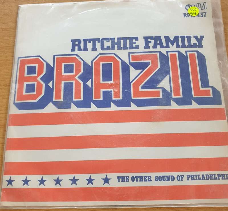 The Ritchie Family  Brazil   - Vinyl 7" Record  (VG+)