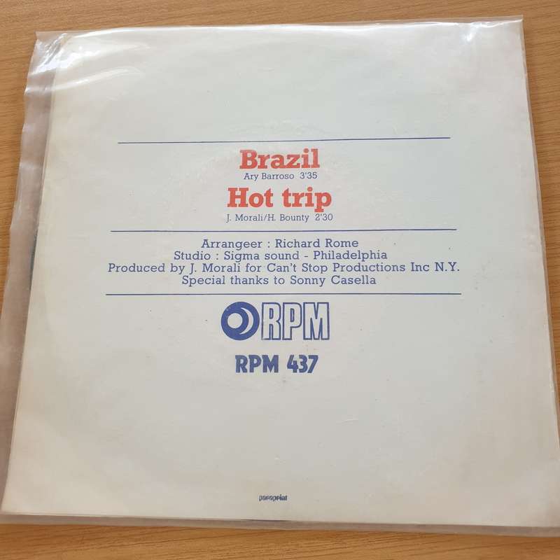 The Ritchie Family  Brazil   - Vinyl 7" Record  (VG+)