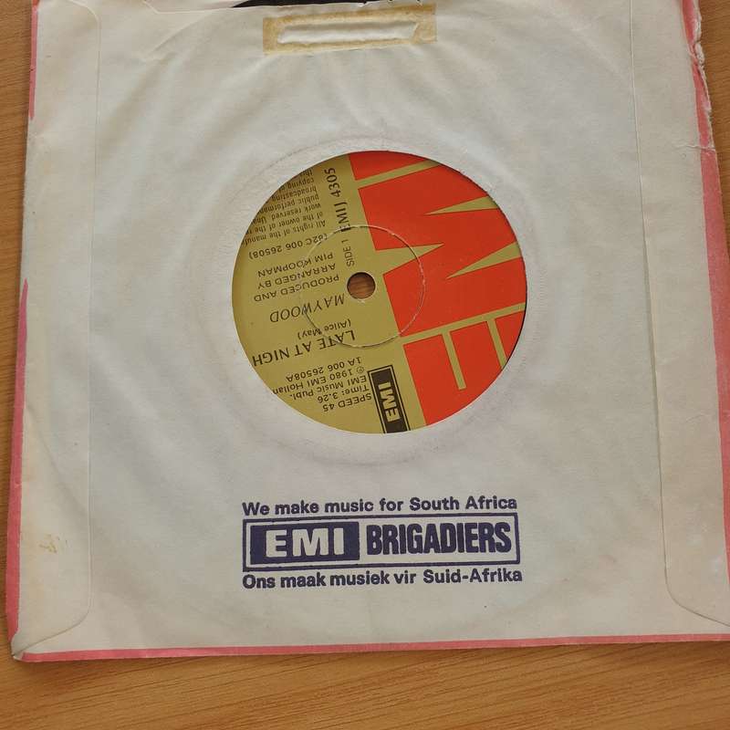 Maywood  Late At Night / One Two Three  - Vinyl 7" Record  (VG+)