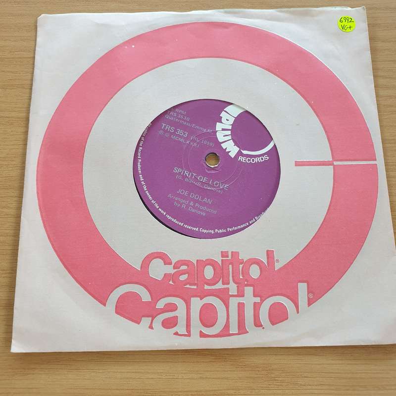 Joe Dolan  It's You, It's You, It's You / Spirit Of Love  - Vinyl 7" Record  (VG+)