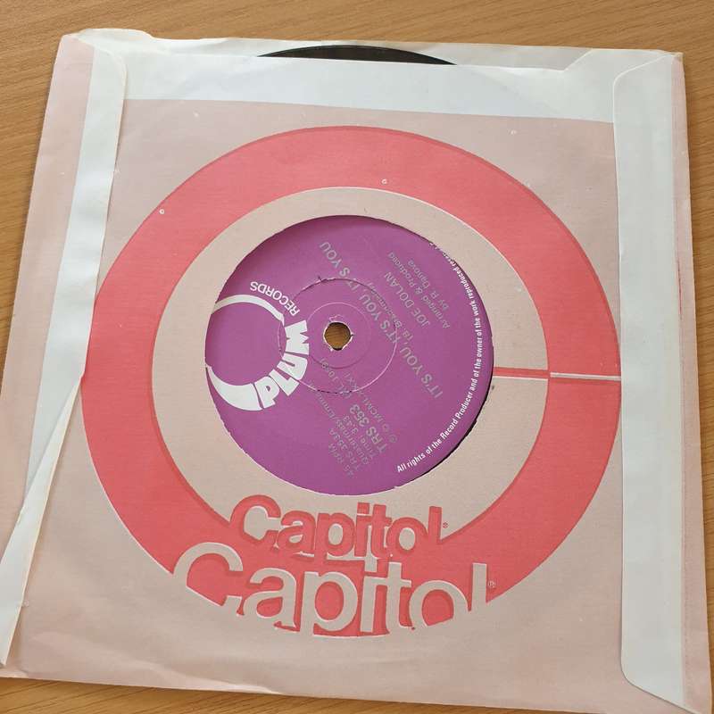 Joe Dolan  It's You, It's You, It's You / Spirit Of Love  - Vinyl 7" Record  (VG+)