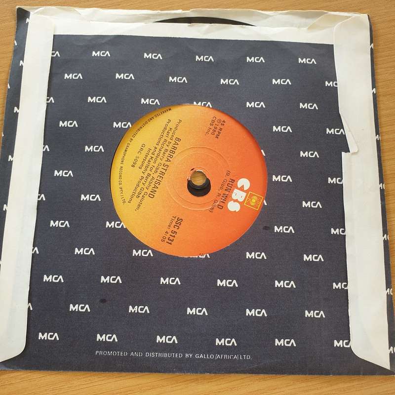 Barbra Streisand  Woman In Love  - Vinyl 7" Record  (VG+)
