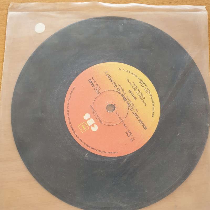 Wham  Wham Rap! (Enjoy What You Do) - Vinyl 7" Record  (VG+)