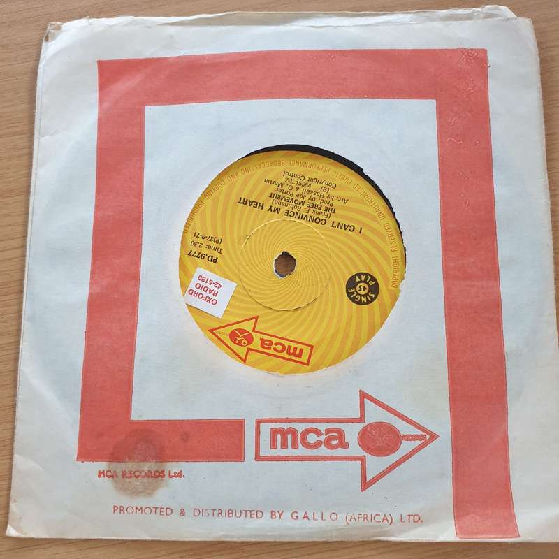 The Free Movement  I've Found Someone Of My Own - Vinyl 7" Record  (VG+) (D)