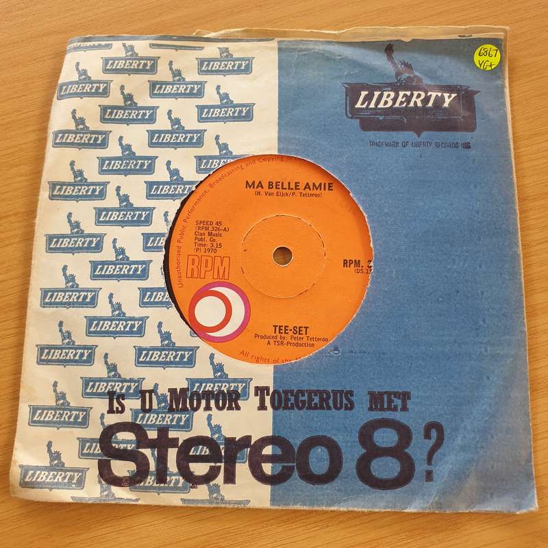 The Tee-Set  Ma Belle Amie - Vinyl 7" Record  (VG+)