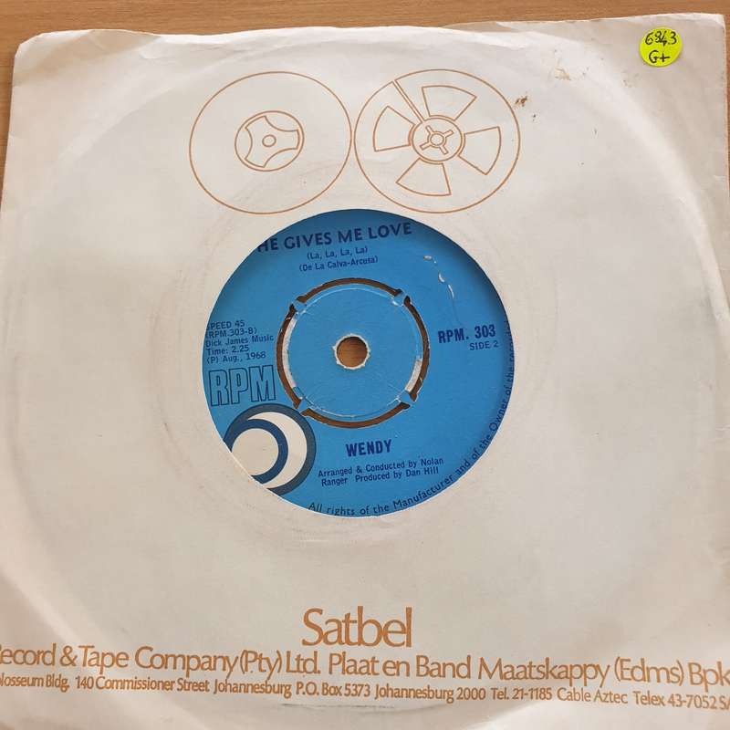 Wendy  Deborah - Vinyl 7" Record  (G+)