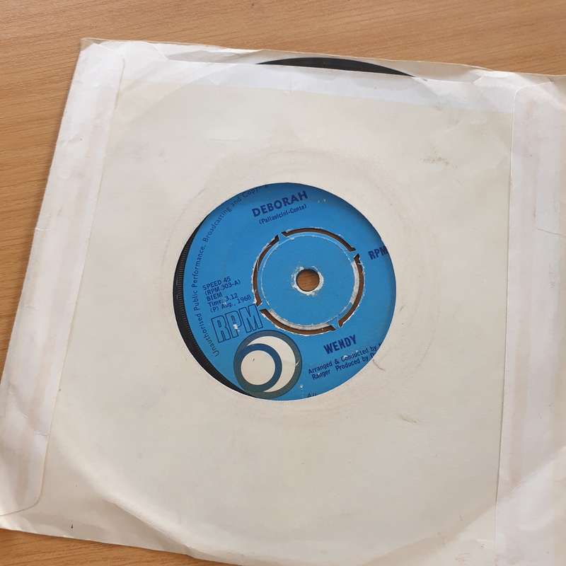 Wendy  Deborah - Vinyl 7" Record  (G+)