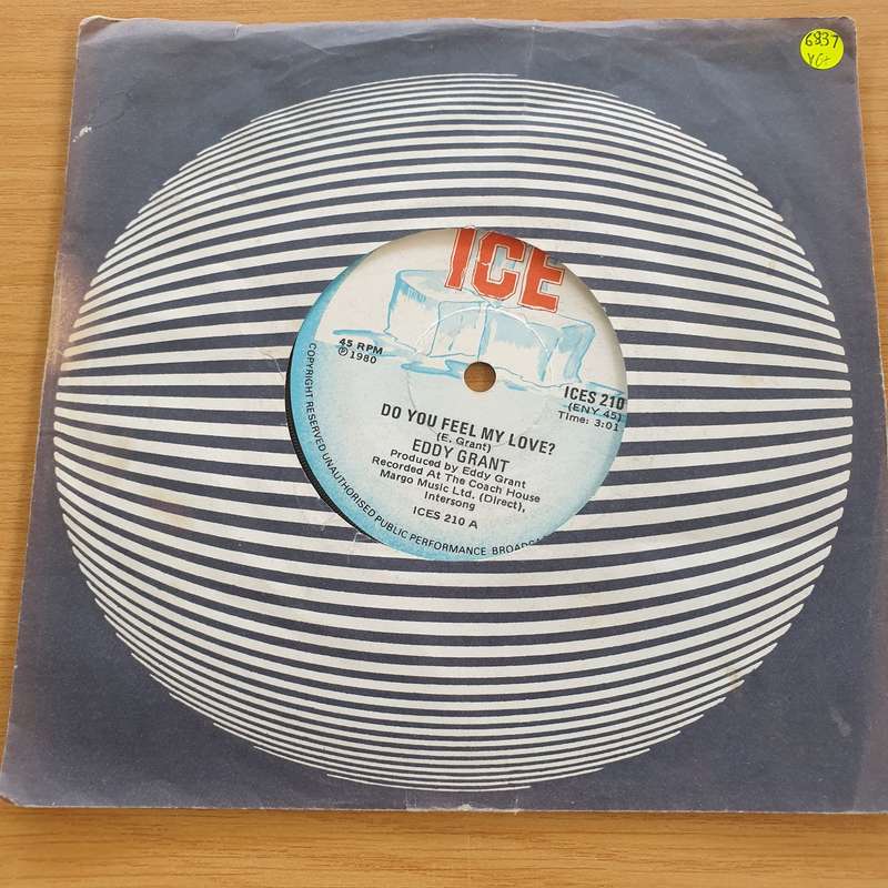 Eddy Grant  Do You Feel My Love / Symphony For Michael Opus 2 - Vinyl 7" Record  (VG+)