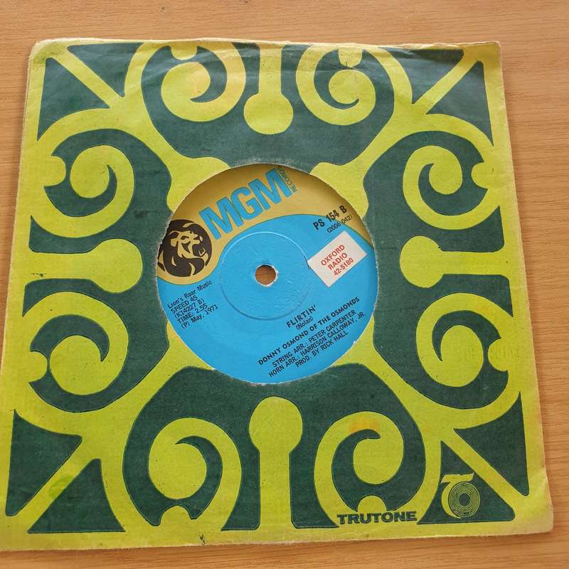 Donny Osmond  Sweet And Innocent - Vinyl 7" Record  (VG+)
