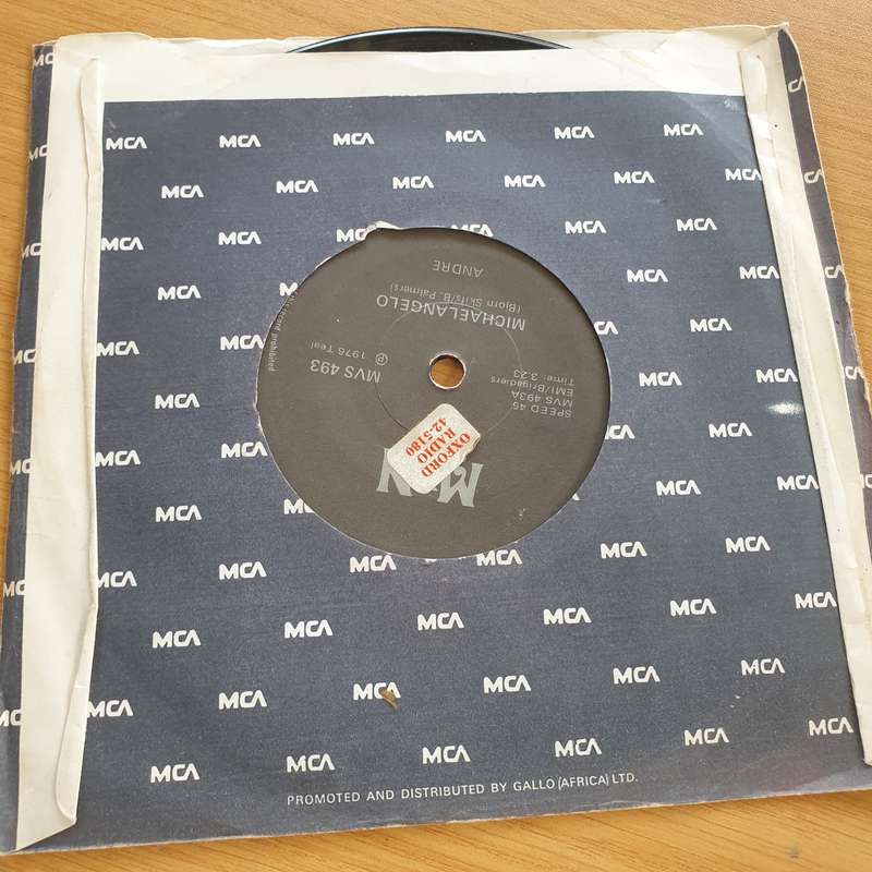 Andre  Michaelangelo - Vinyl 7" Record  (VG+)