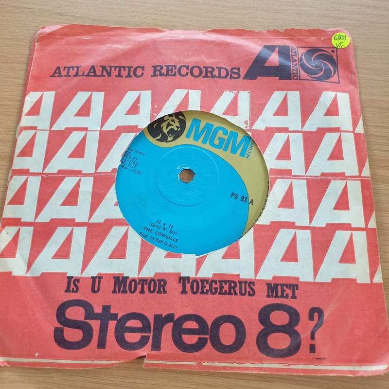 The Cowsills  II X II  - Vinyl 7" Record  (VG)