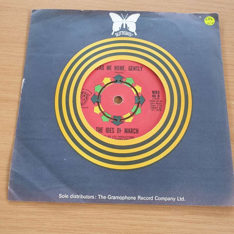 The Ides Of March  Vehicle / Lead Me Home, Gently - Vinyl 7" Record  (VG+)
