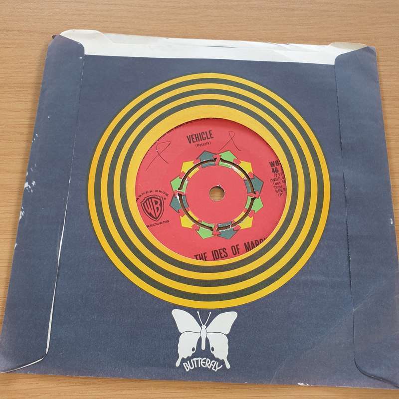 The Ides Of March  Vehicle / Lead Me Home, Gently - Vinyl 7" Record  (VG+)