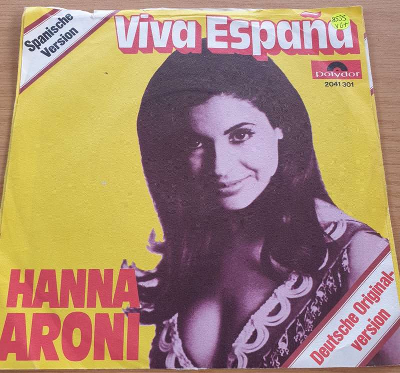 Hanna Aroni  Viva España - Vinyl 7" Record (VG+)