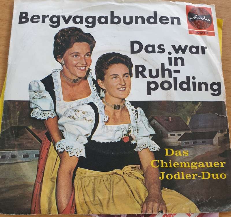 Das Chiemgauer Jodler-Duo  Heimatabend Mit Dem Chiemgauer Jodelduo - Vinyl 7" Record (VG+)