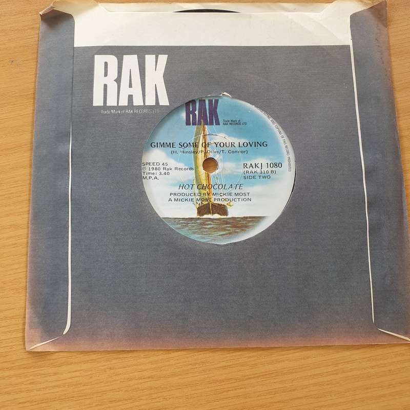 Hot Chocolate  No Doubt About It   - Vinyl 7" Record (VG+)