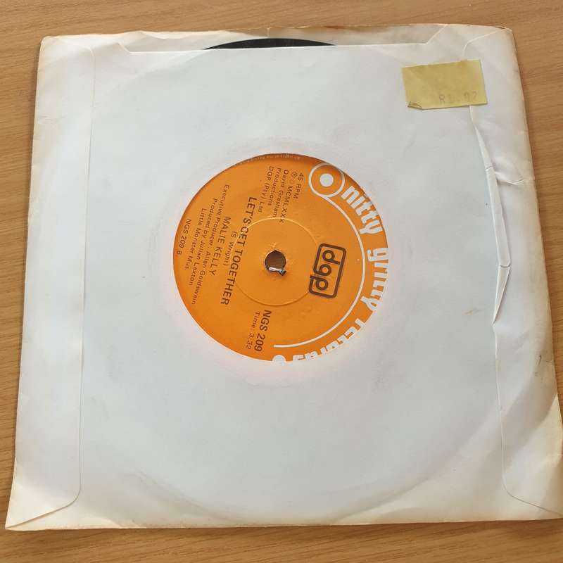 Malie Kelly  Alaska  - Vinyl 7" Record (VG+)