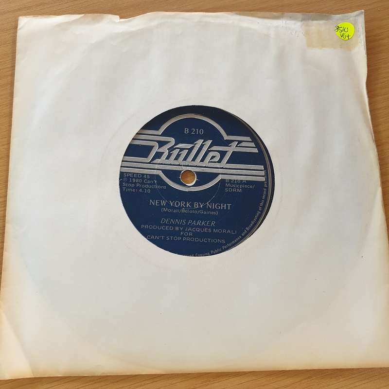 Dennis Parker  New York By Night / Like An Eagle - Vinyl 7" Record (VG+)