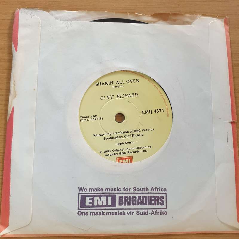 Cliff Richard  Daddy's Home  - Vinyl 7" Record (VG+)