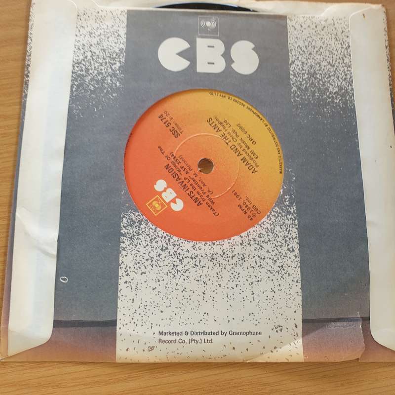 Adam And The Ants  Ant Music  - Vinyl 7" Record (VG+)