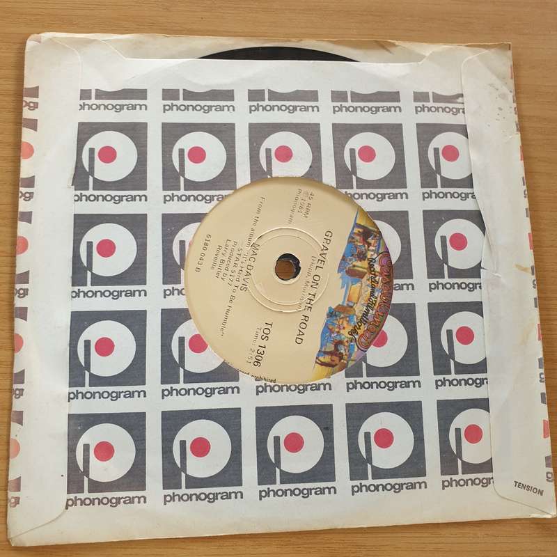 Mac Davis  Tequila Sheila - Vinyl 7" Record (VG+)