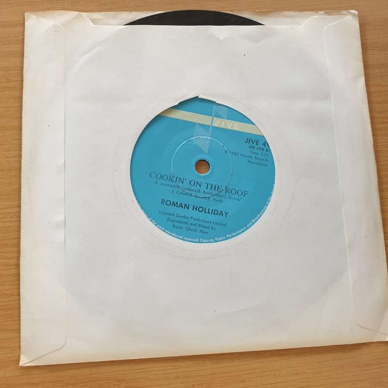 Roman Holiday  Motor Mania - Vinyl 7" Record (VG+)