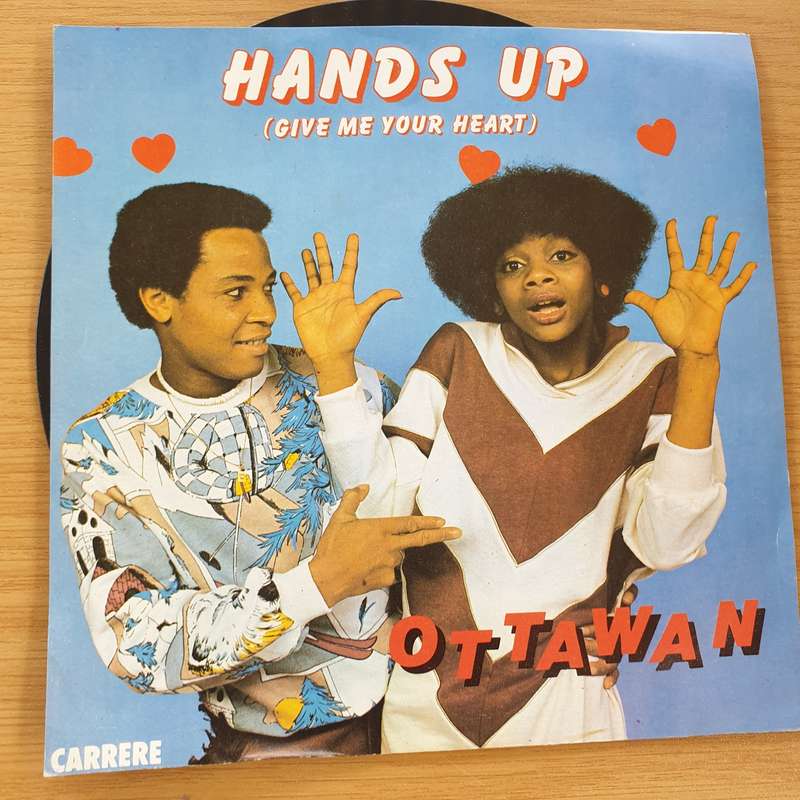 Ottawan  Hands Up (Give Me Your Heart)  - Vinyl 7" Record (VG+)