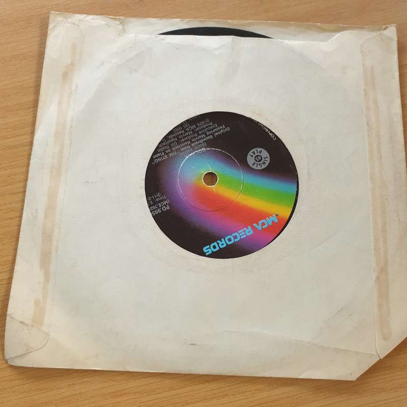 Marvin Hamlisch  The Entertainer  - Vinyl 7" Record (VG+)