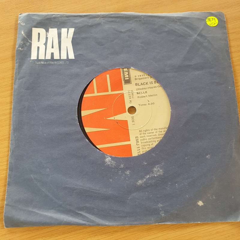 Belle  Black Is Black - Vinyl 7" Record (VG+)
