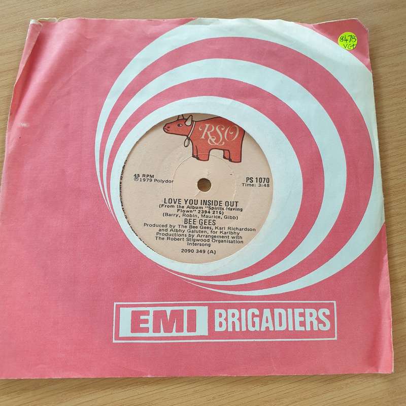 Bee Gees  Love You Inside Out - Vinyl 7" Record (VG+)