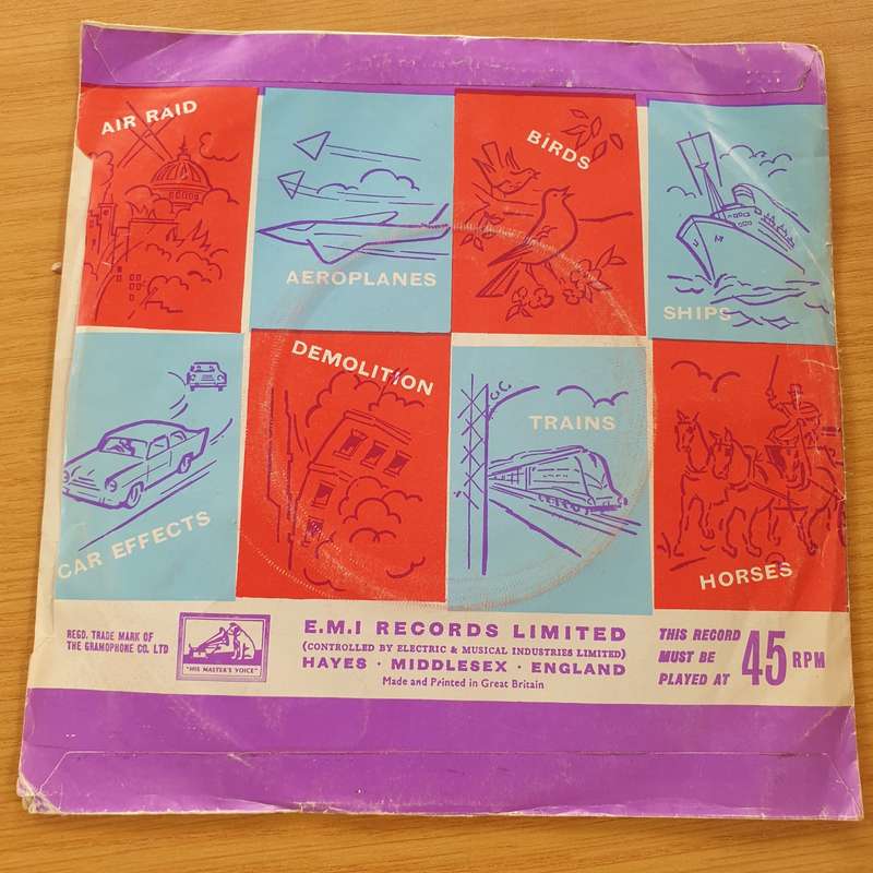 Sound Effects - Sea Effects - Vinyl 7" Record (VG+)