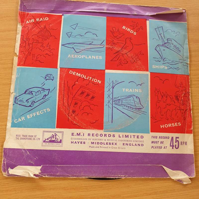 Sound Effects - Dogs - Vinyl 7" Record (VG+)